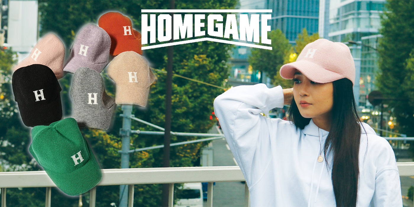 愛用者続出！1つは持っておきたいHロゴニットキャップ【HOMEGAME