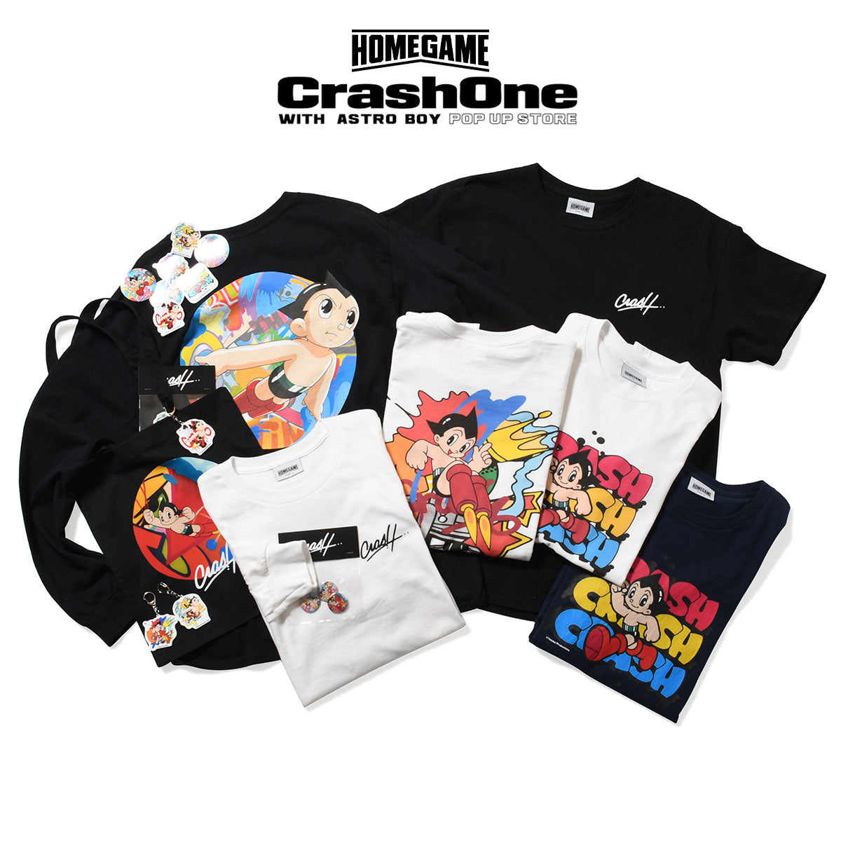 CrashOne x 鉄腕アトムコラボアイテムがリリース!! – HOMEGAME TOKYO