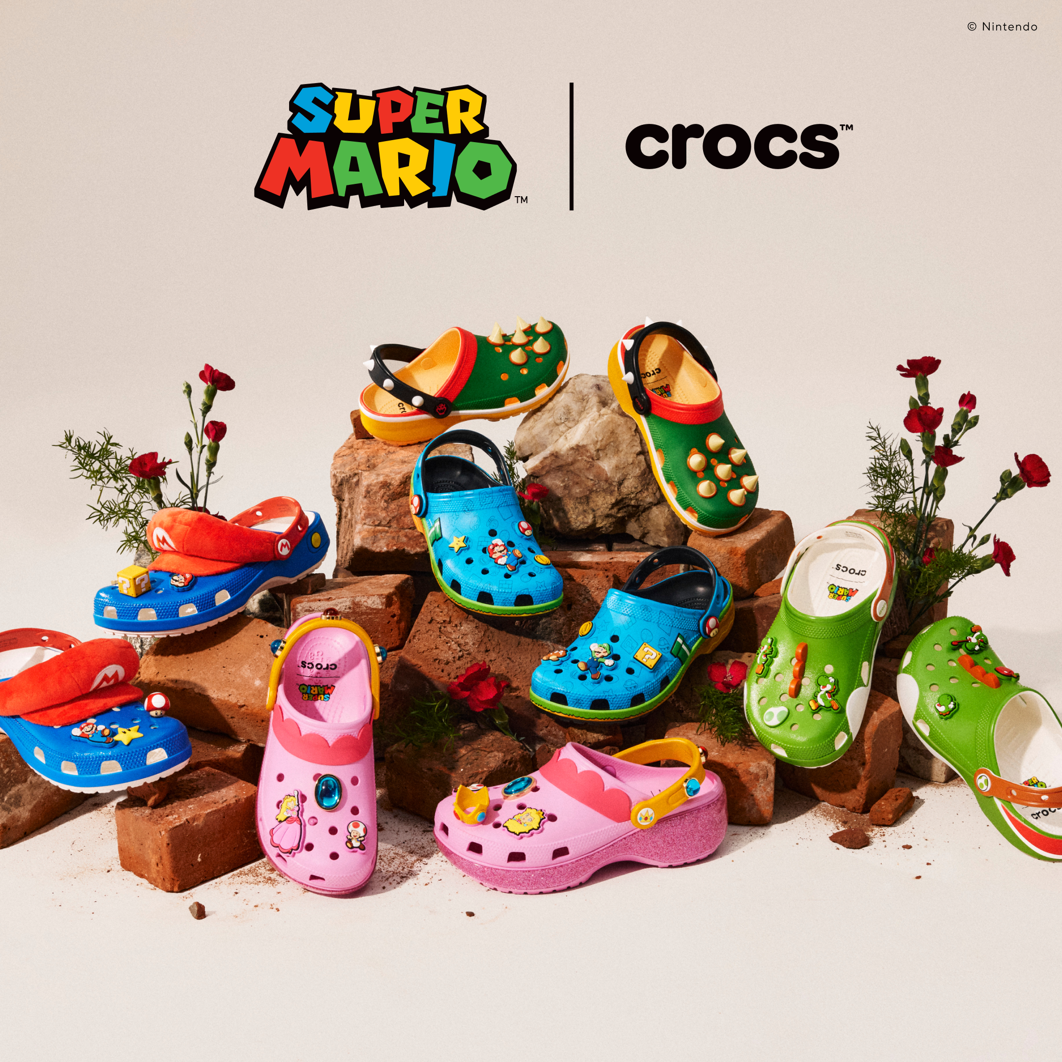 CROCS|Super Mario コラボサンダルが登場!! – HOMEGAME TOKYO