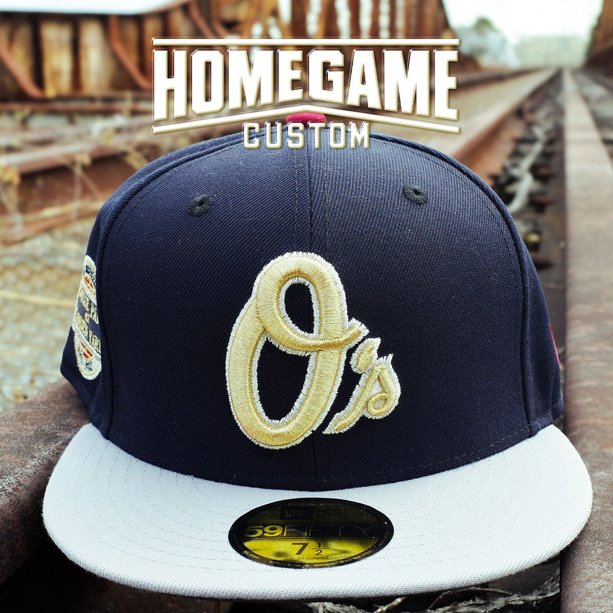 アメリカの鉄道からインスパイアされたHOMEGAME別注キャップが登場