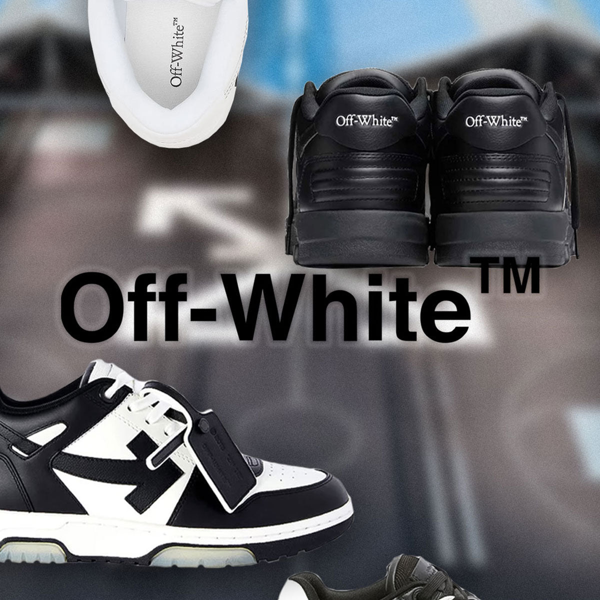 Off-Whiteよりシグネチャースニーカー「OUT OF OFFICE」が登場