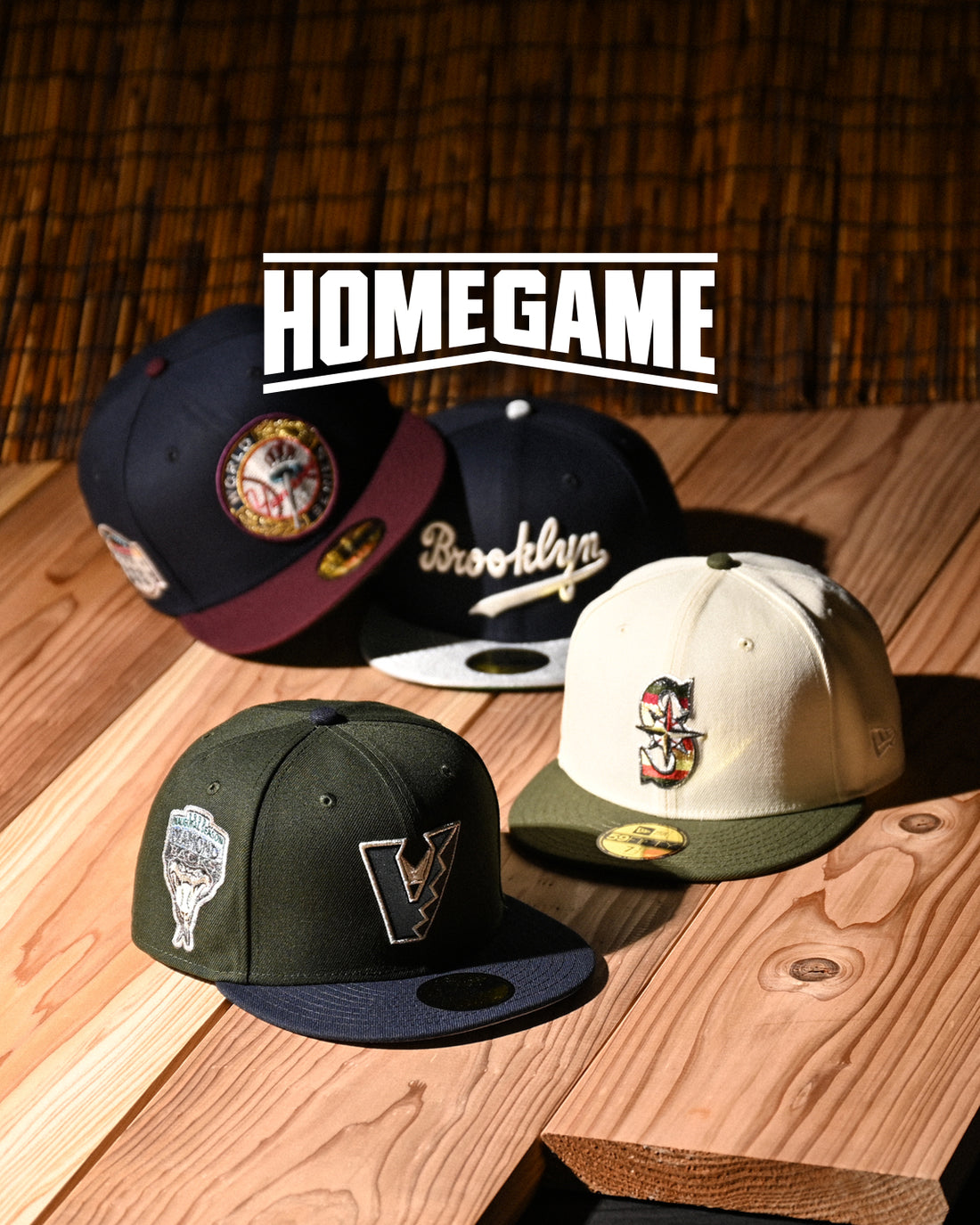 11月07日(火)12時よりHOMEGAME別注モデル4型の抽選受付がスタート!