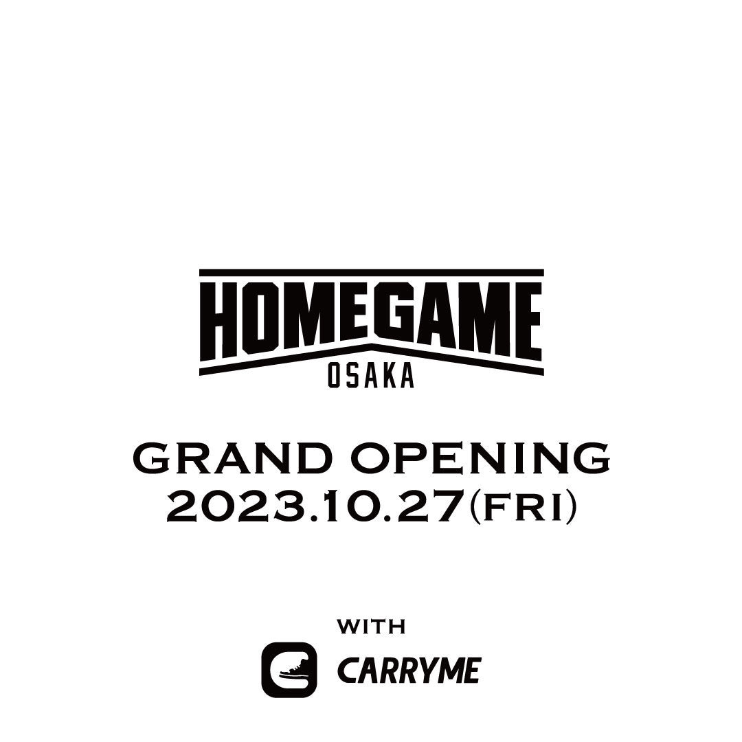 10月27(金)に国内3店舗目となる『HOMEGAME OSAKA』のオープンが決定!