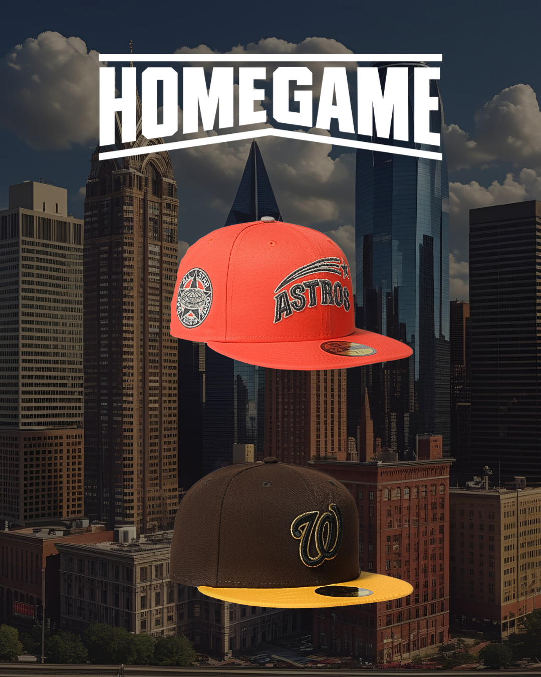 HOMEGAME CUSTOM NEW 59FIFTY G LOGO サイズ7 HOMEGAME CUSTOM NEW ERA RC 59FIFTY 7 3/4 - メルカリ