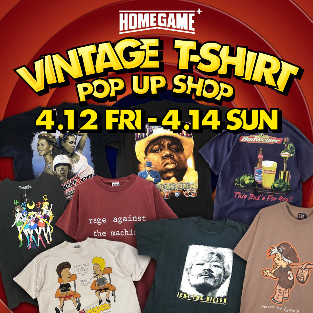 4/12(fri)〜4/14(sun)VINTAGE T-SHIRTS POPUP開催!!