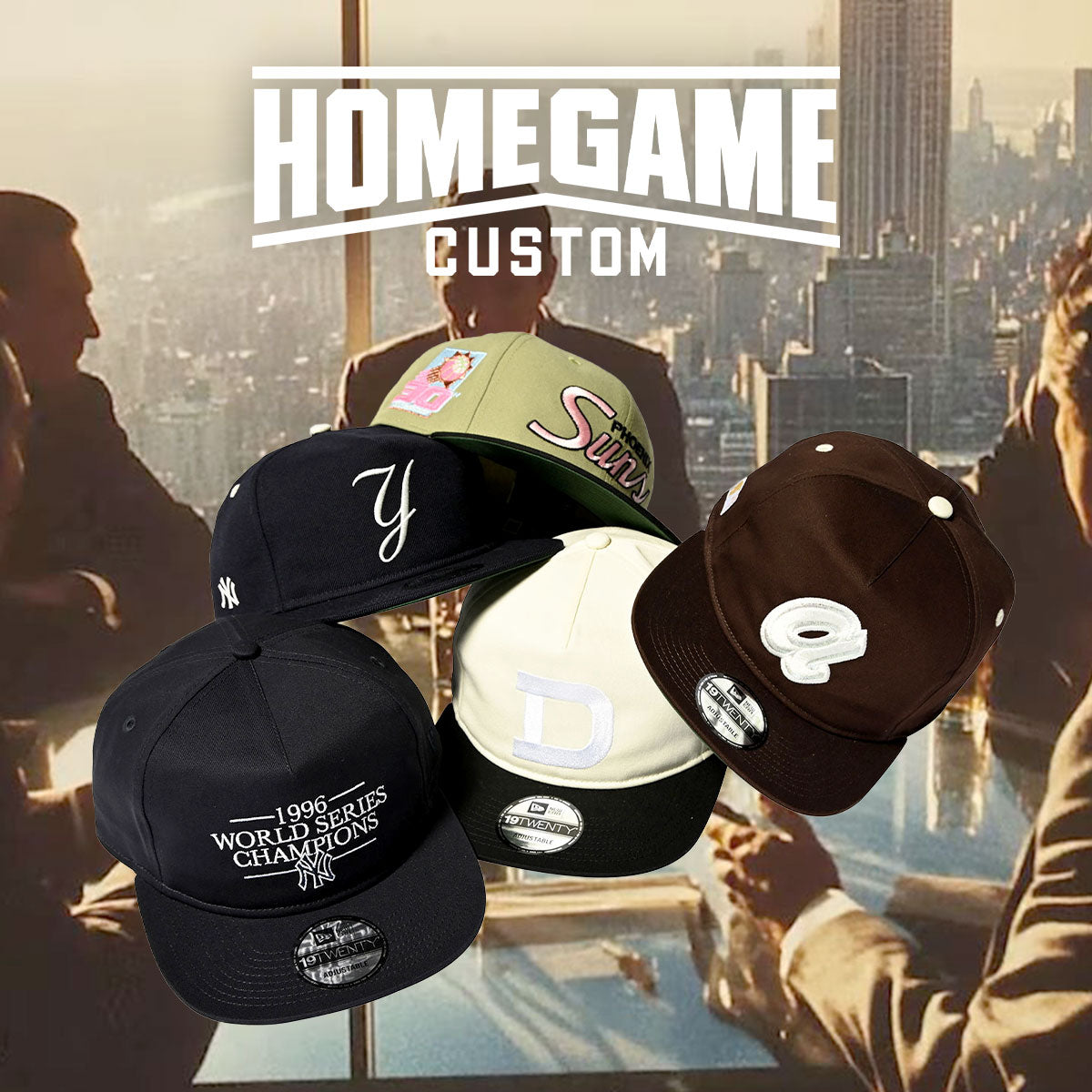 古き良き時代とクラシックさを兼ね備えたカスタムキャップが登場