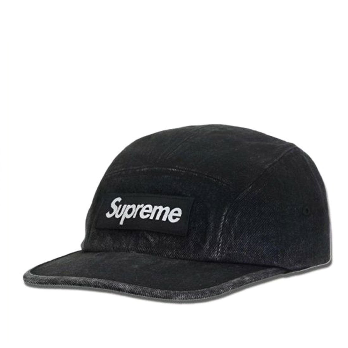 SUPREME - DENIM CAMP CAP BLACK