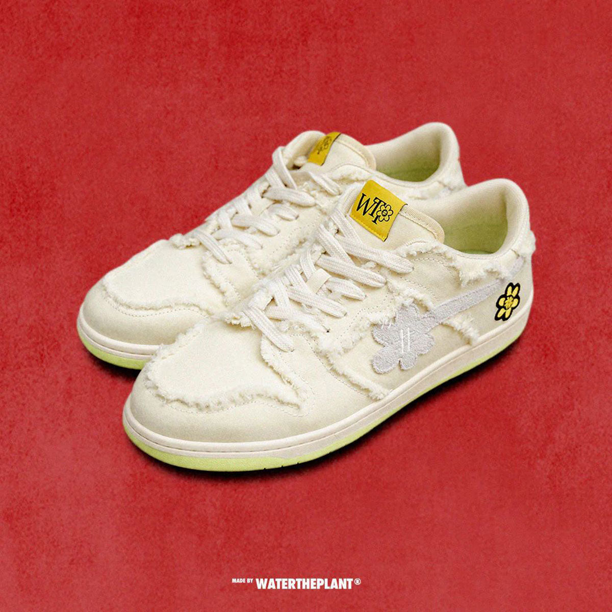 WATER THE PLANT - BAO KICKS CREAM WHITE【WTP030】