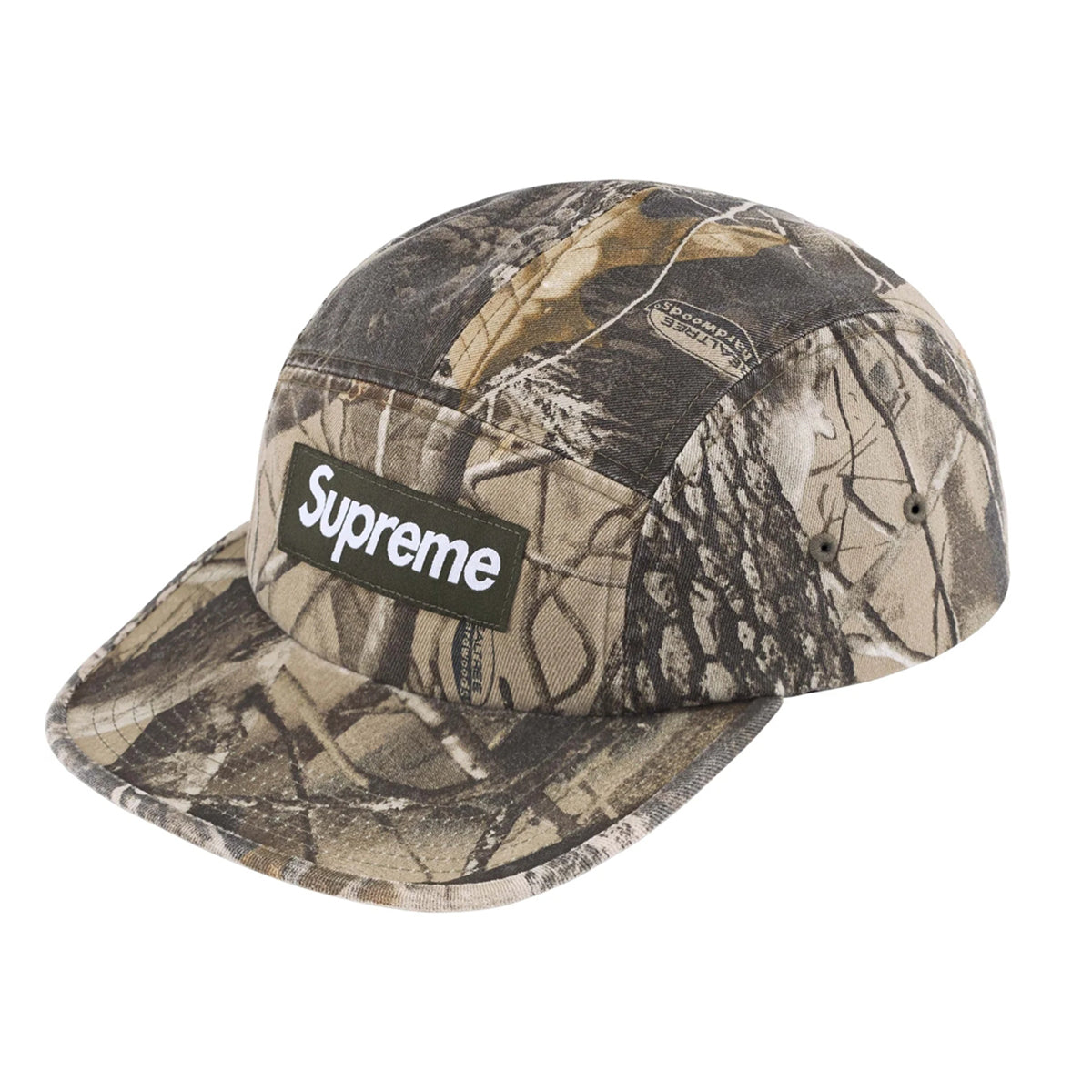 Supreme - WASHED CHINO TWILL CAMP CAP HARDWOODS
