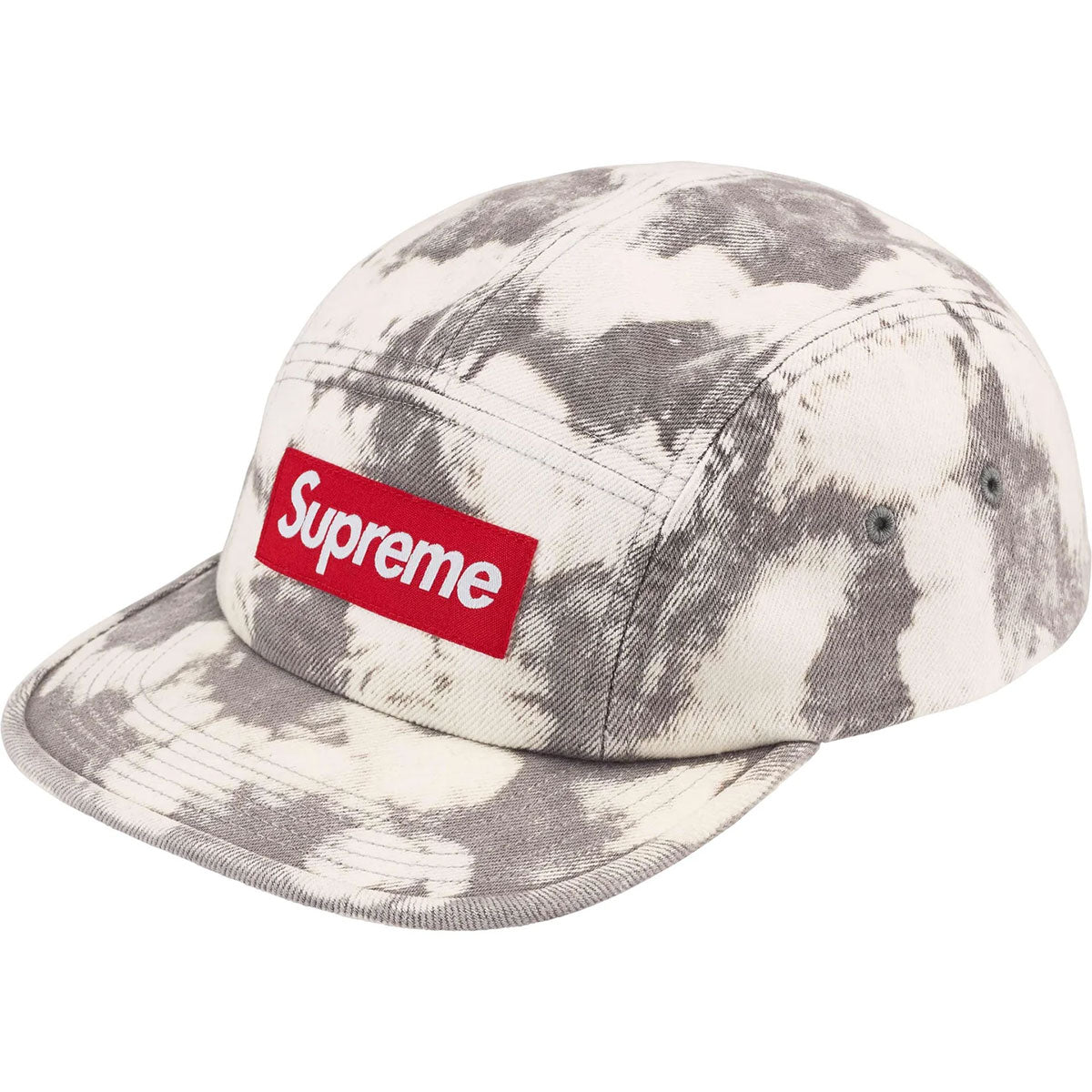 SUPREME - DENIM CAMP CAP BLEACHED