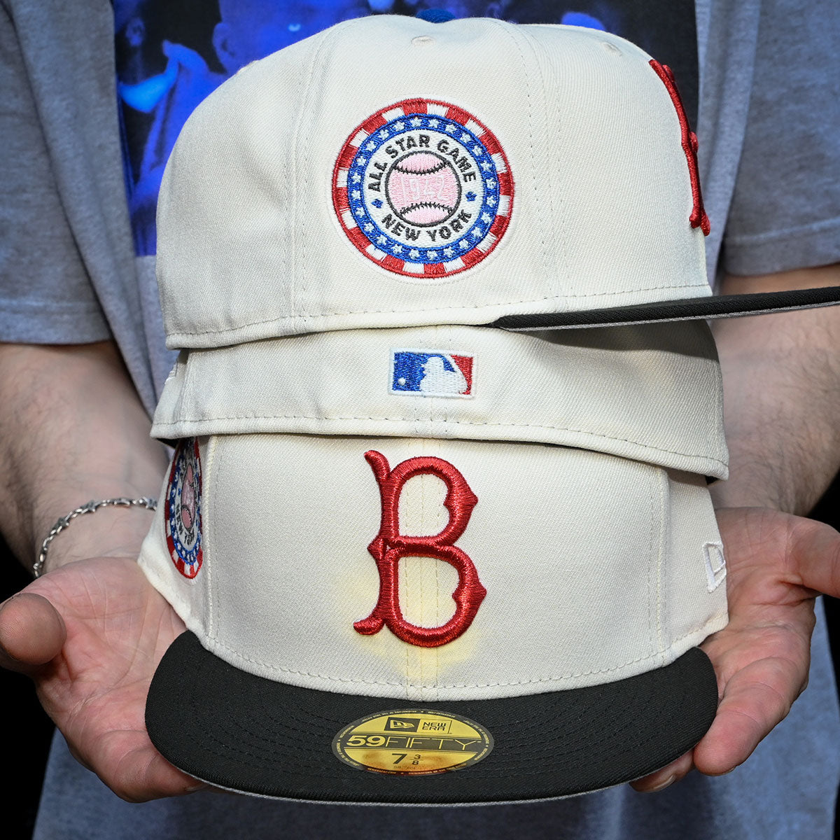NEW ERA Brooklyn Dodgers - 59FIFTY 1942 All Star Game Chrome White/Black