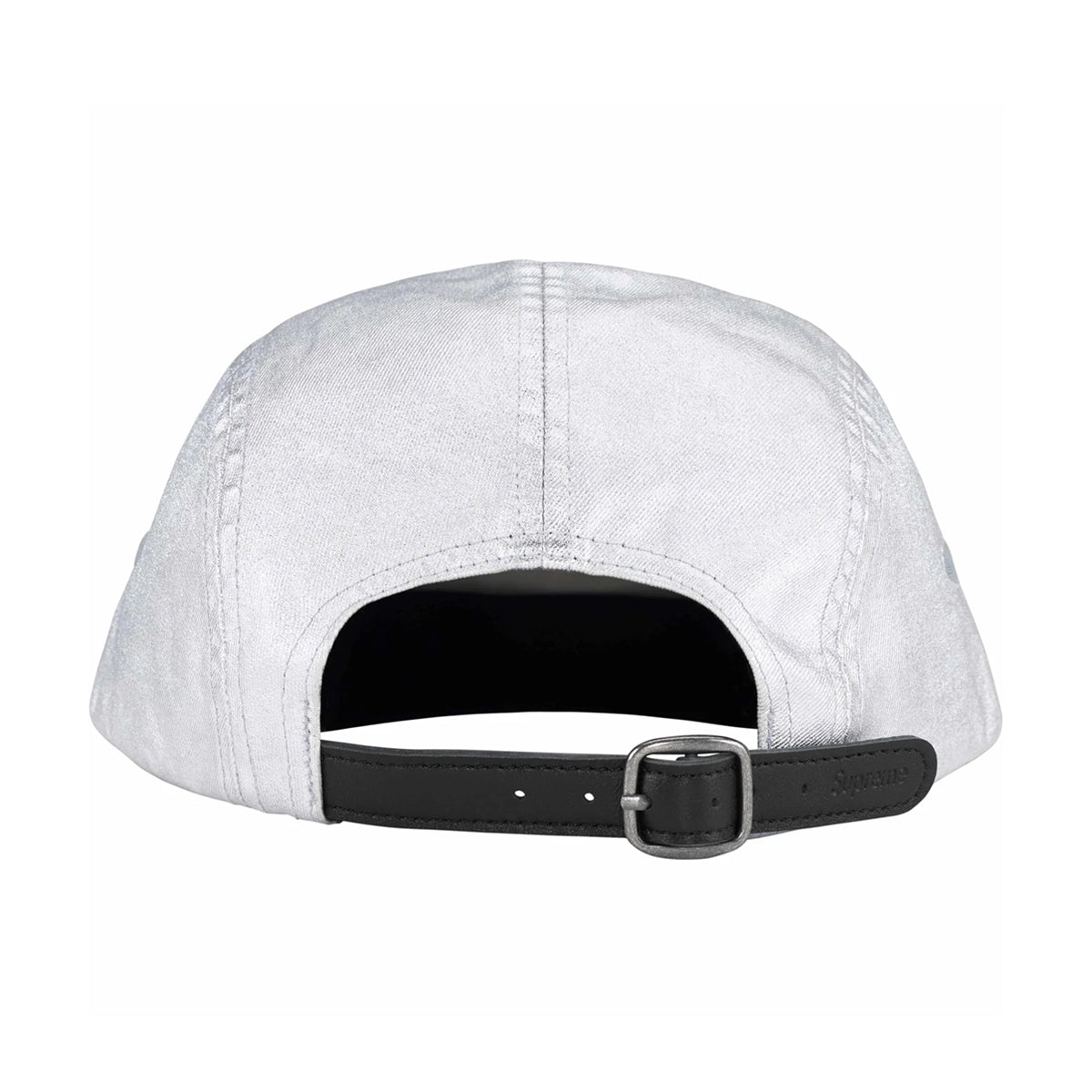 Supreme - WASHED CHINO TWILL CAMP CAP SILVER