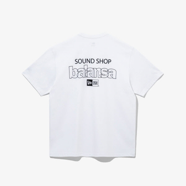 NEW ERA × SOUND SHOP balansa - AP BALANSA SHORT SLEEVE TEE WHITE【13822796】