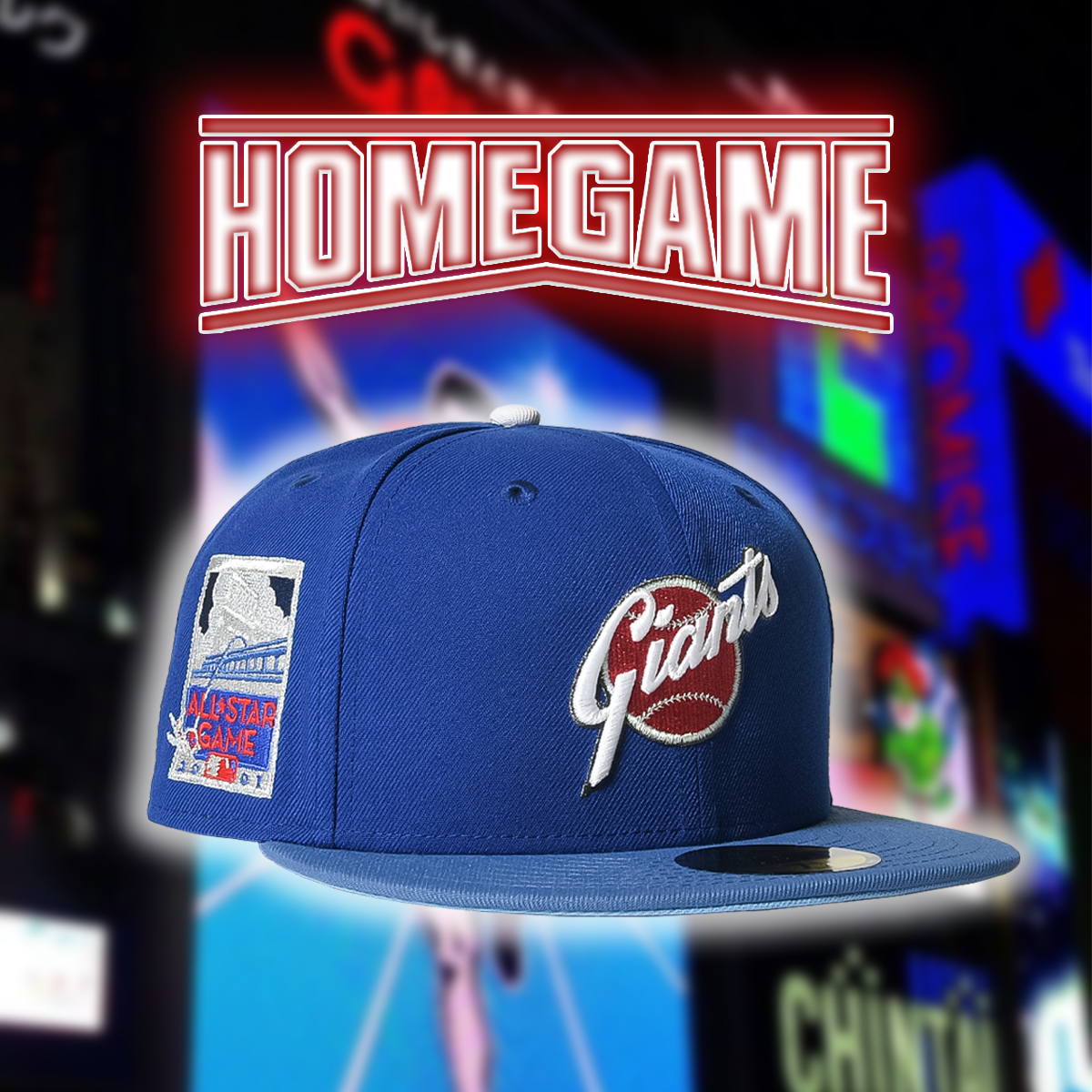 NEW ERA - SAN FRANCISCO GIANTS CO 2007 ASG 59FIFTY LIGHT ROYAL/SBLUE【70982650】