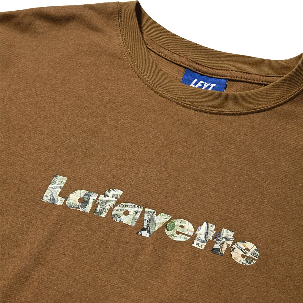 LFYT - DEAD PRESIDENTS Lafayette LOGO TEE LS250101