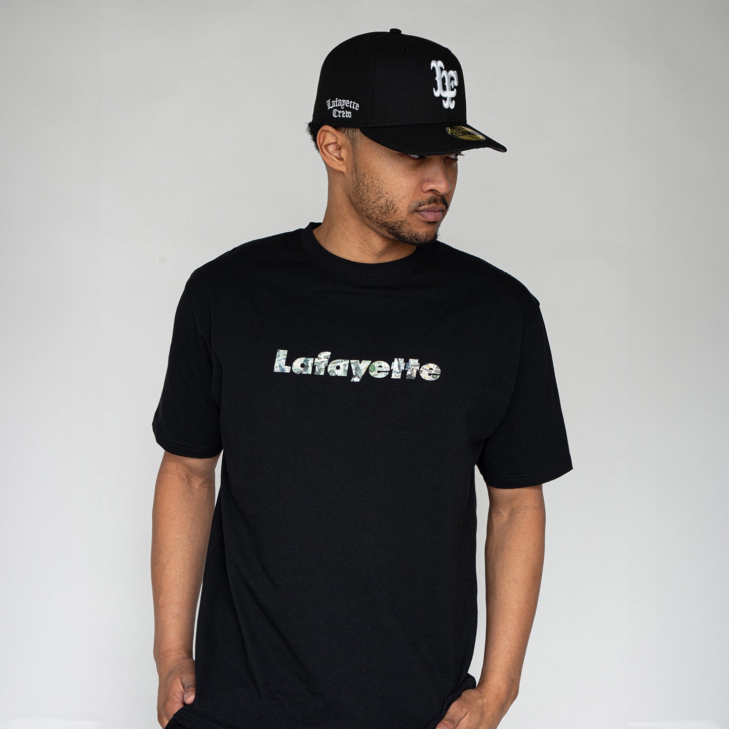 LFYT - DEAD PRESIDENTS Lafayette LOGO TEE LS250101