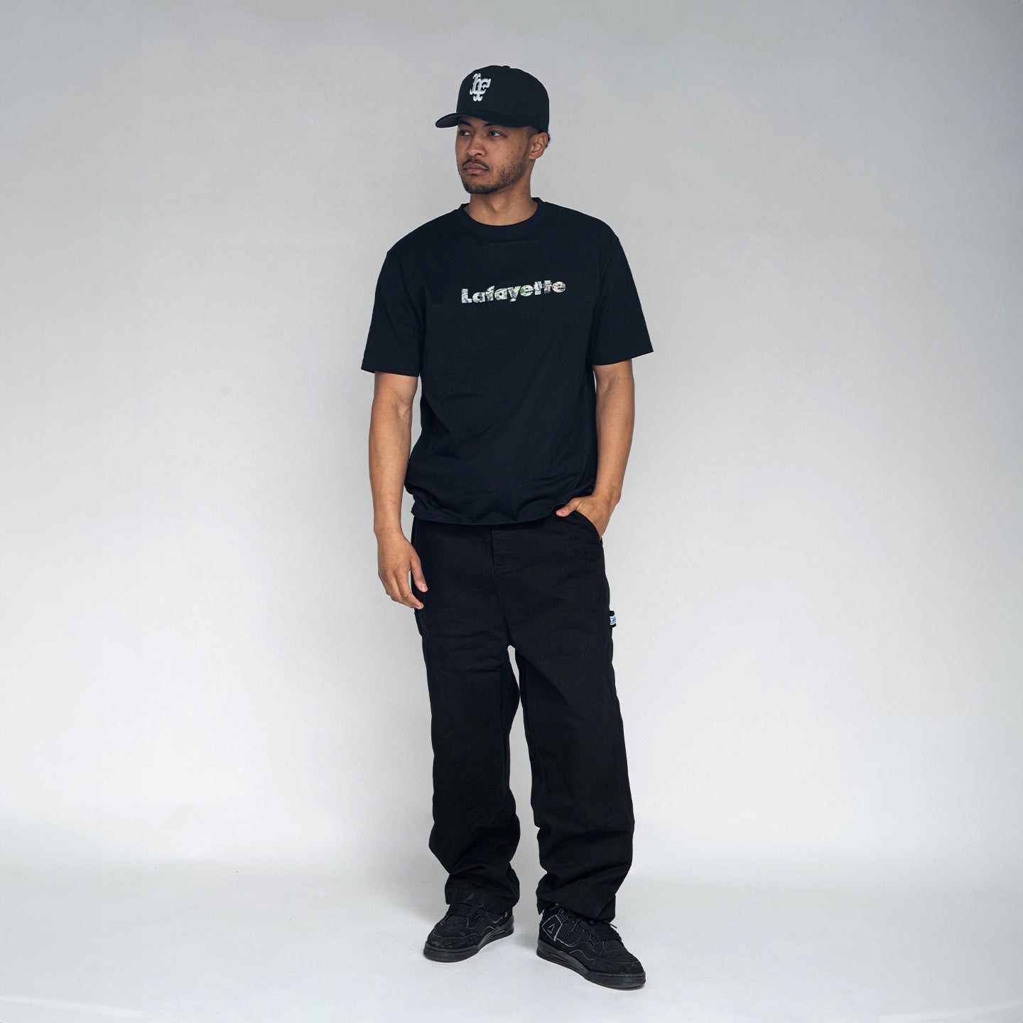 LFYT - DEAD PRESIDENTS Lafayette LOGO TEE LS250101
