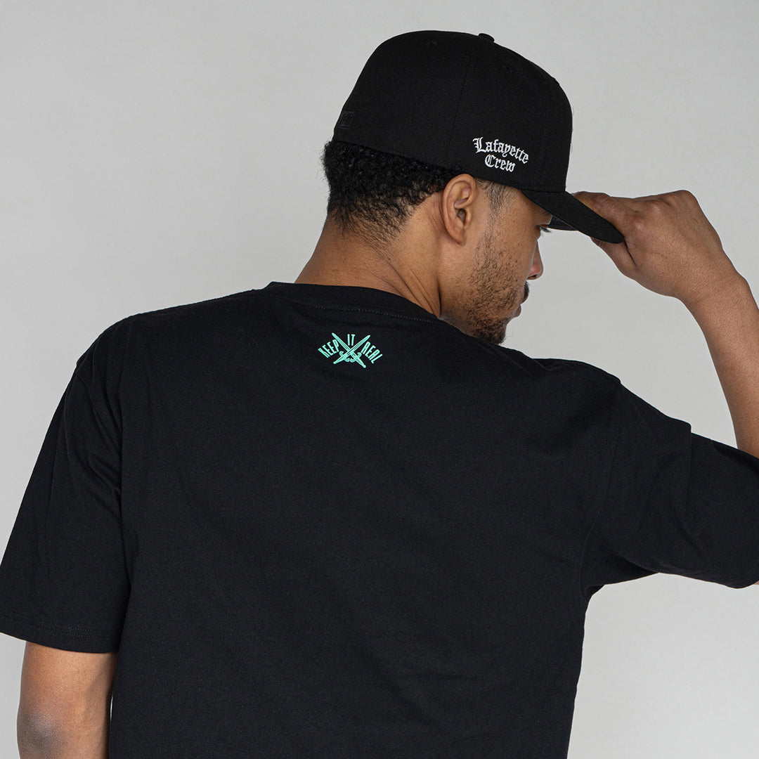 LFYT - DEAD PRESIDENTS Lafayette LOGO TEE LS250101