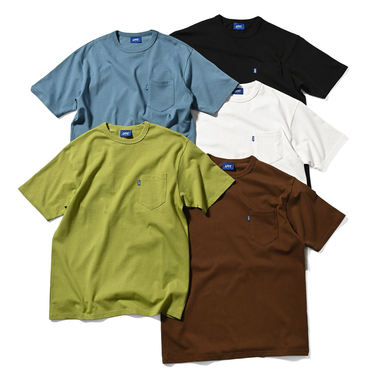 LFYT - SOLID POCKET TEE【LS250104】