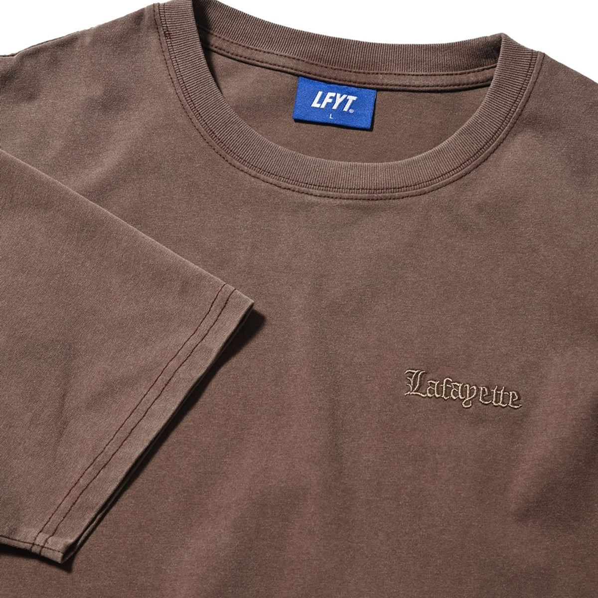 LFYT - OLD ENGLISH LOGO PIGMENT DYED TEE【LS250113】