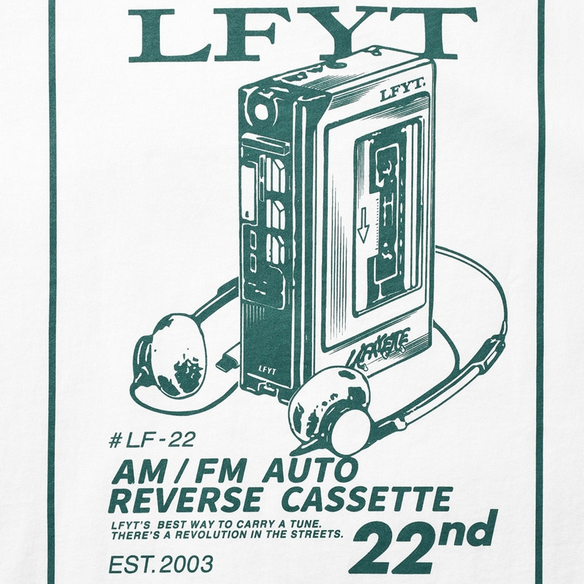 LFYT - RETRO SOUND TEE【LA250103】