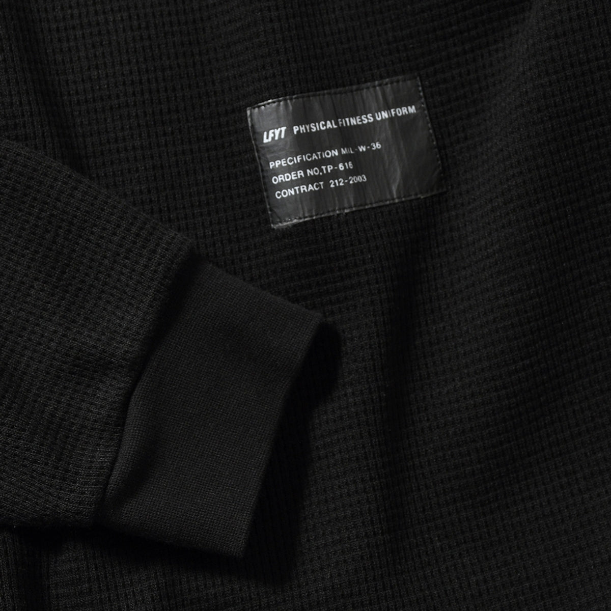 LFYT - WAFFLE THERMAL L/S TEE【LA250104】
