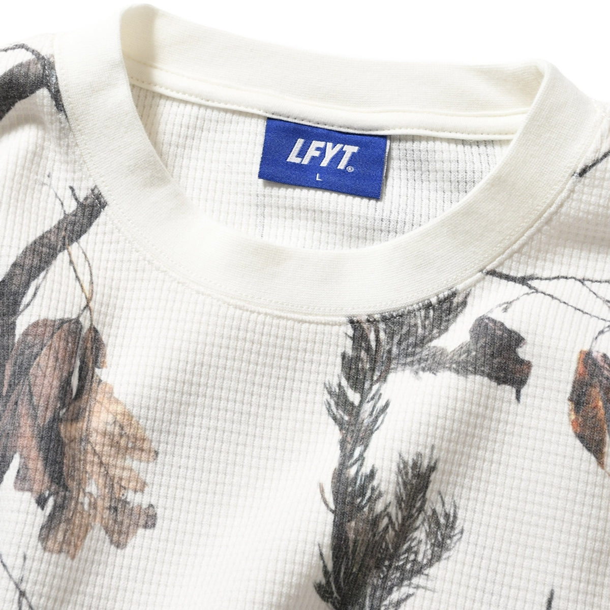 LFYT - WAFFLE THERMAL L/S TEE【LA250104】