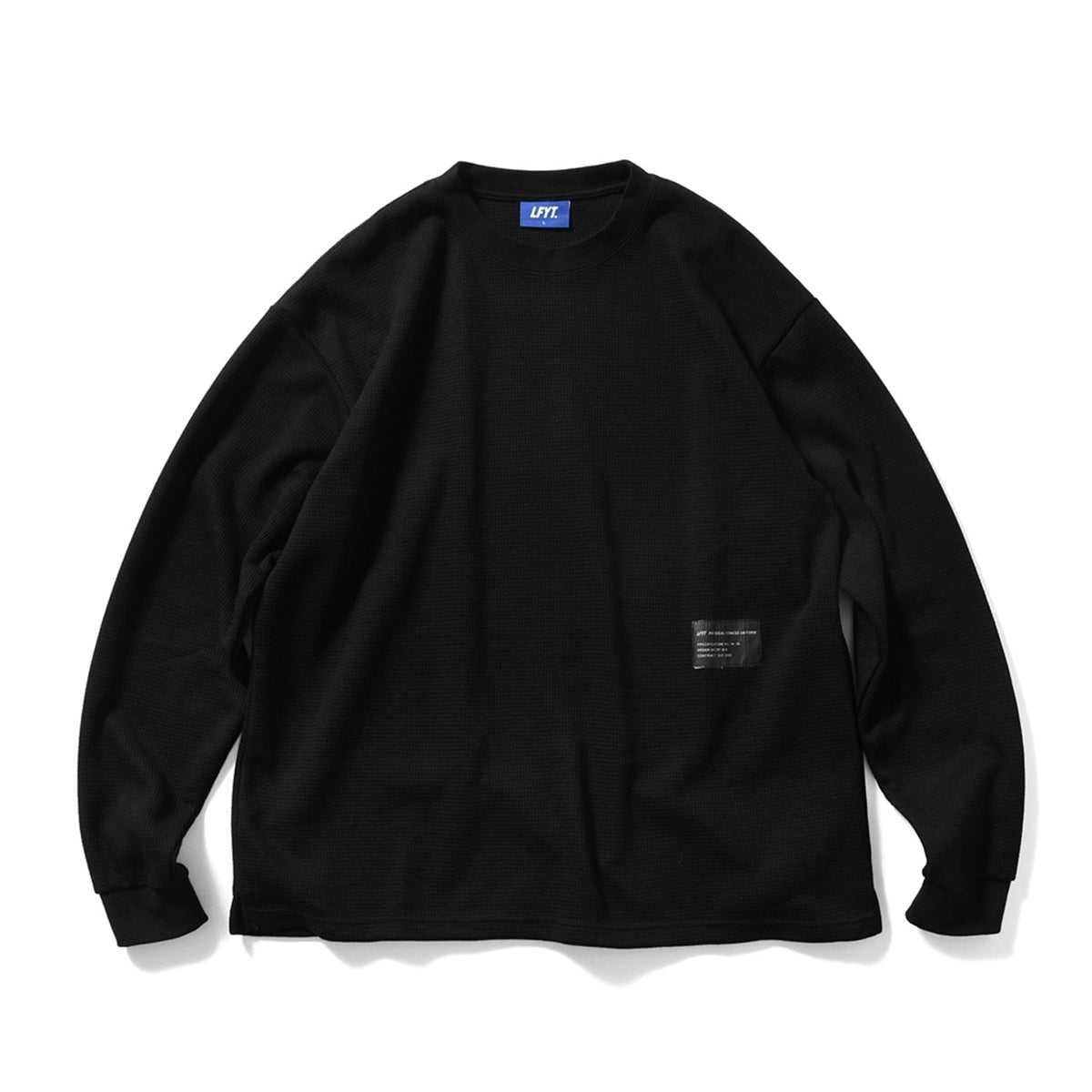 LFYT - WAFFLE THERMAL L/S TEE【LA250104】