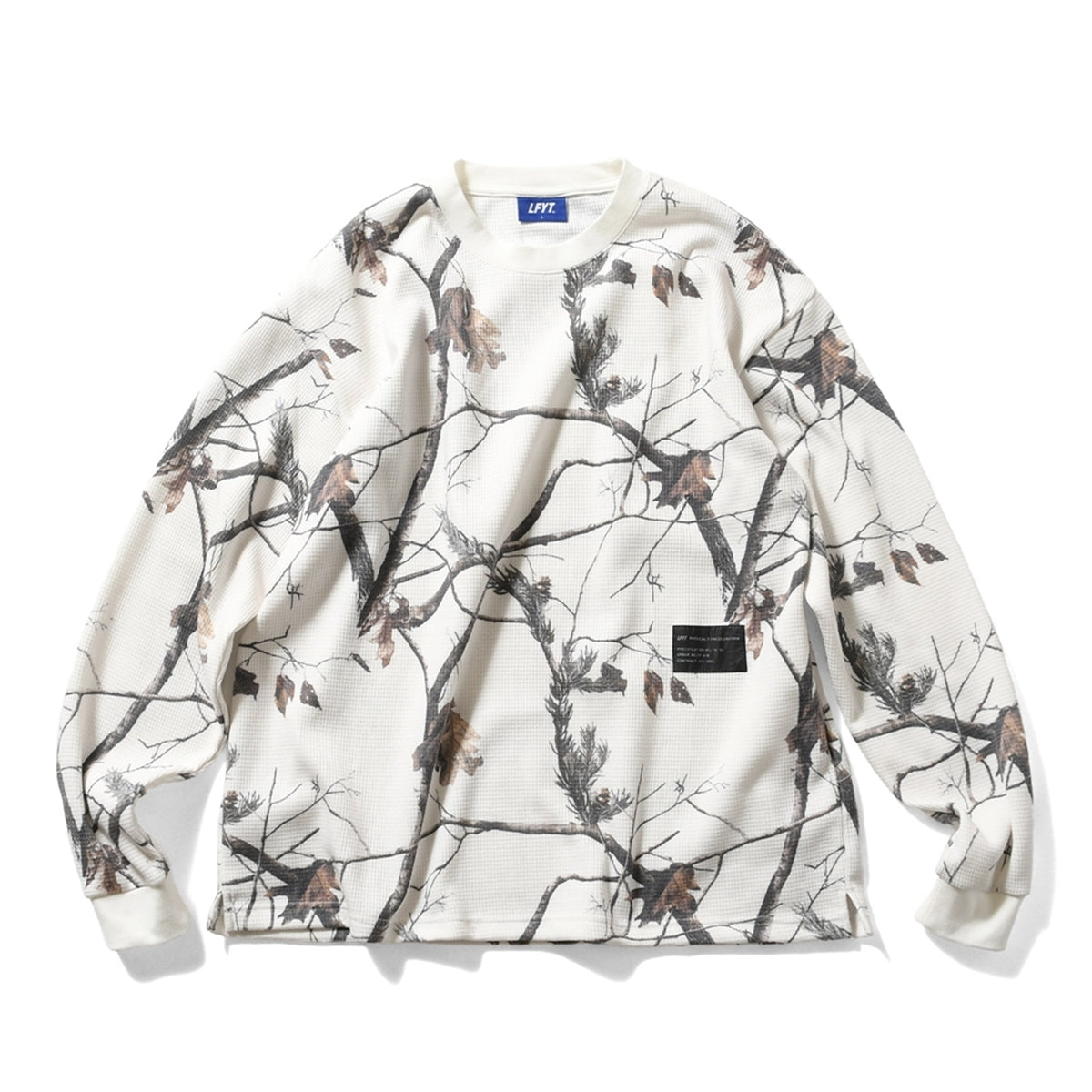 LFYT - WAFFLE THERMAL L/S TEE【LA250104】