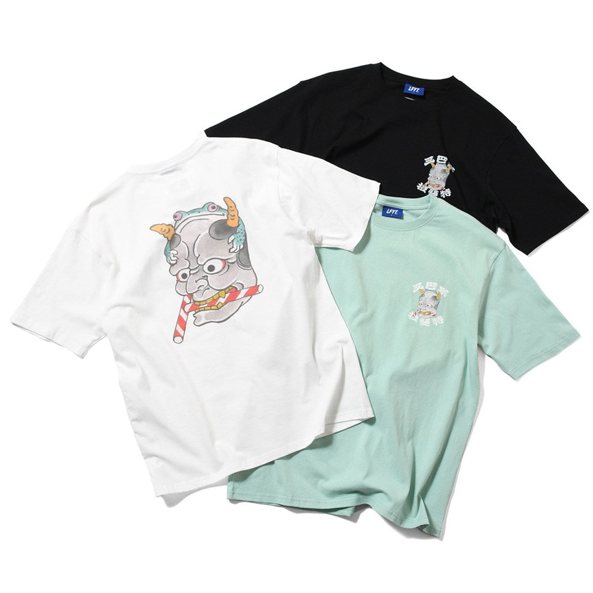 ま*け様 E'SCAT リメイク Tシャツ他2点　計3点 LFYT x THREE TIDES TATTOO - HORIMATSU L/S TEE【LE260102