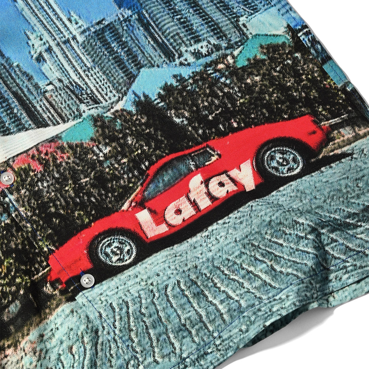 LFYT - CITYSCAPE ALLOVER PATTERN SHIRT【LS250204】