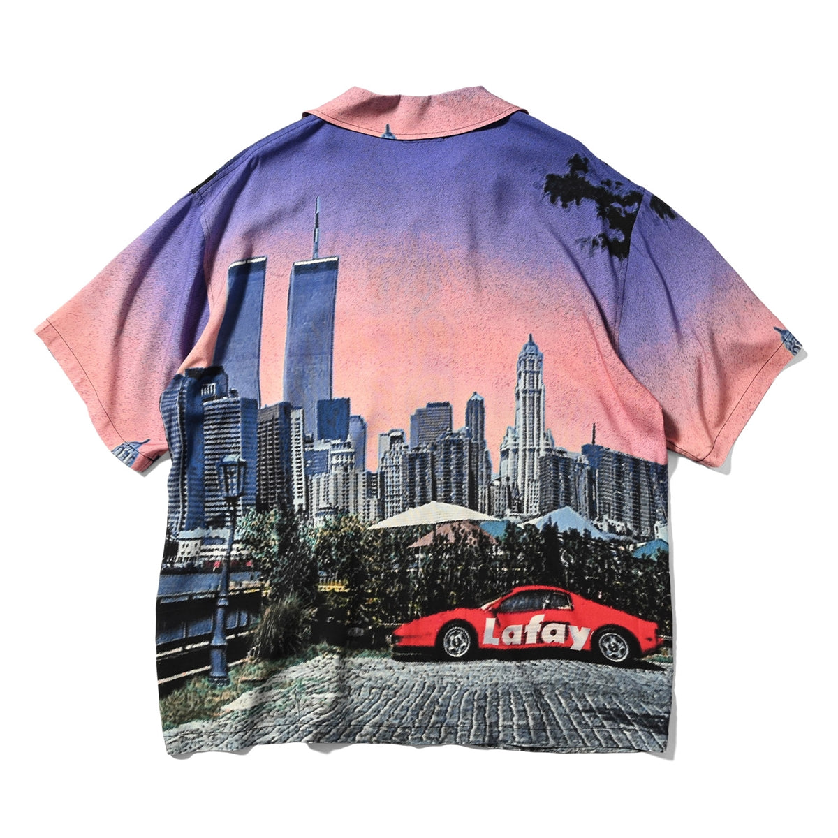 LFYT - CITYSCAPE ALLOVER PATTERN SHIRT【LS250204】