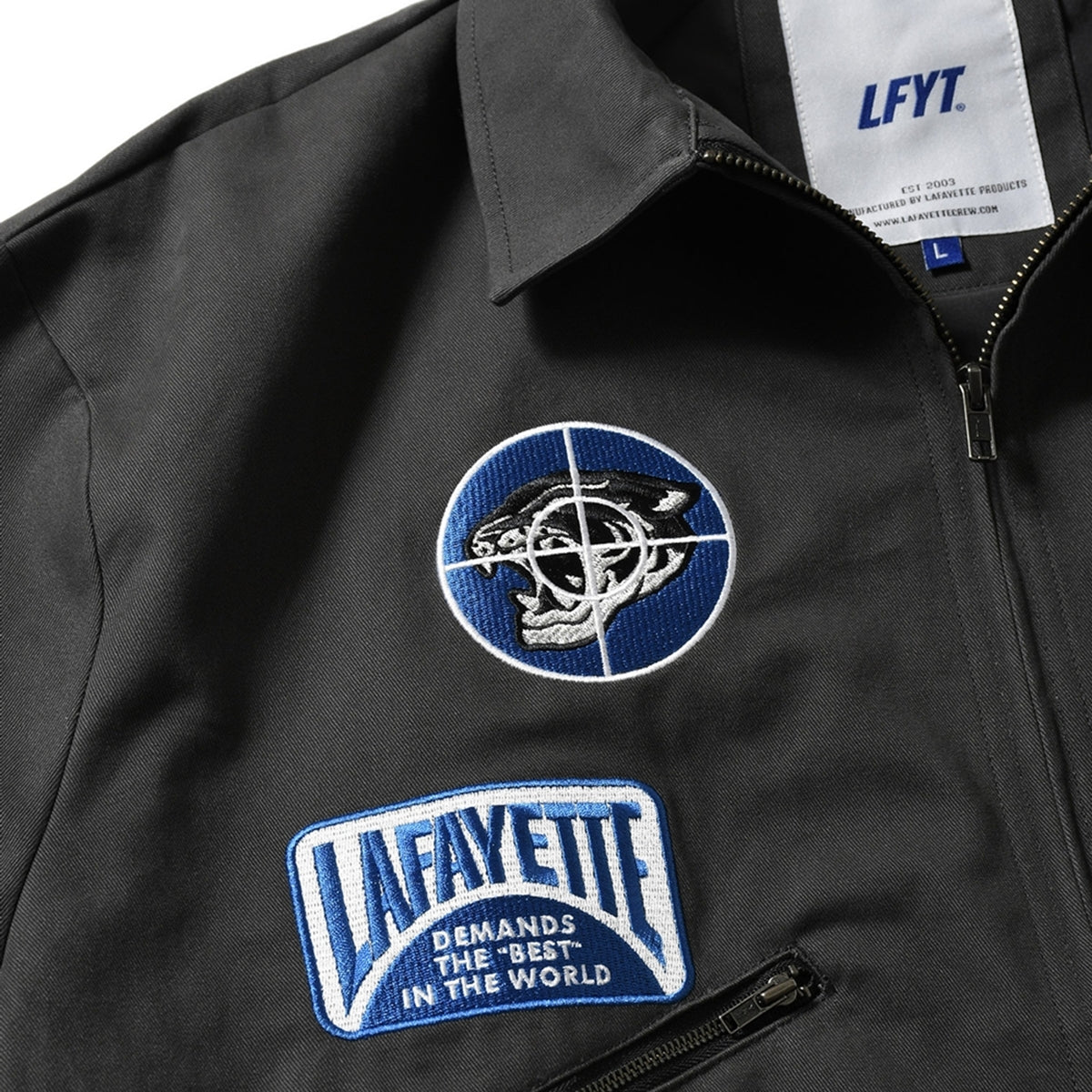 LFYT - RACING PATCH WORK JACKET【LA251002】