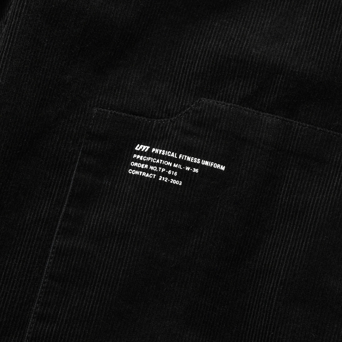 LFYT - DOUBLE KNEE CORDUROY PANTS【LA251203】