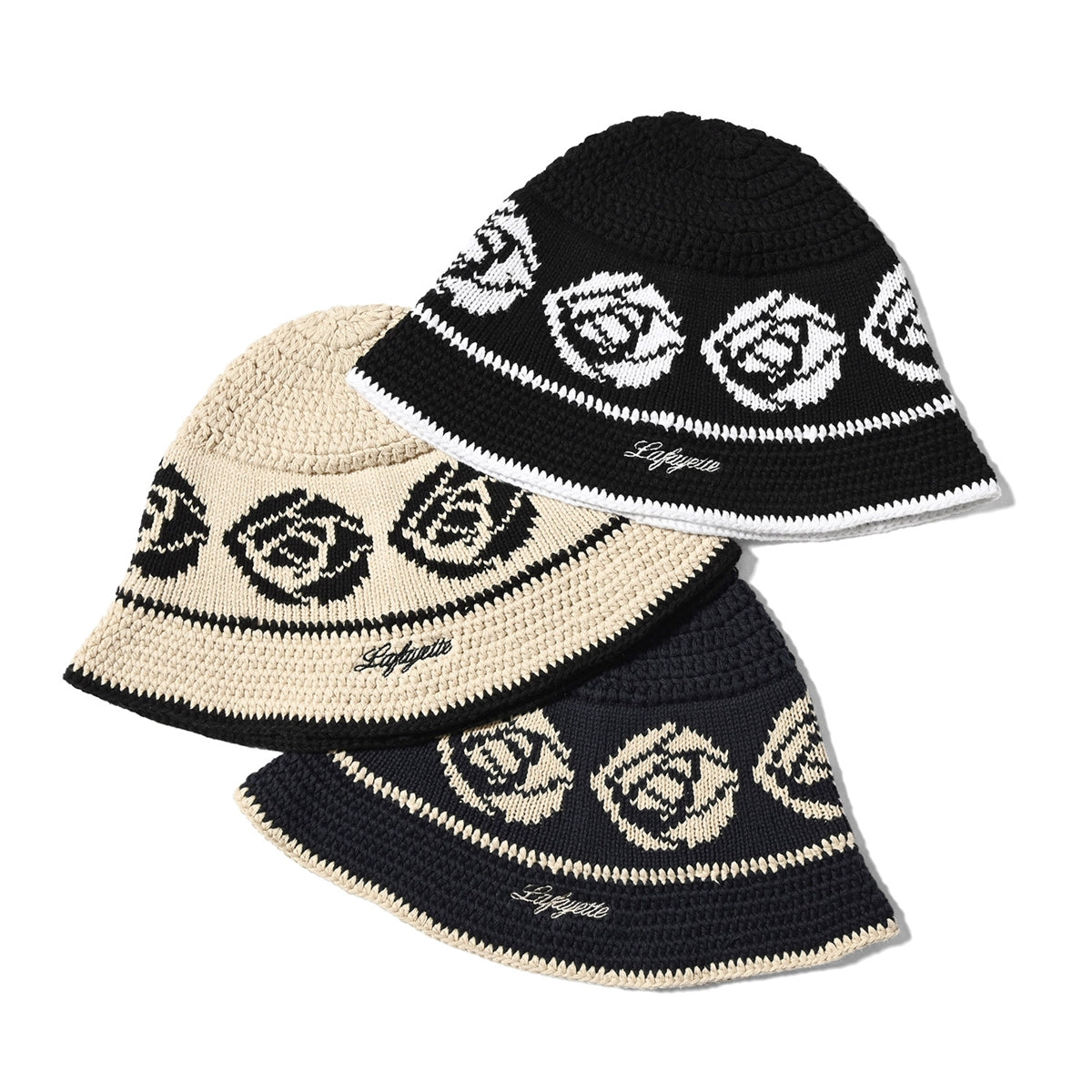 LFYT - LFYT ROSE KNIT BUCKET HAT【LS251405】
