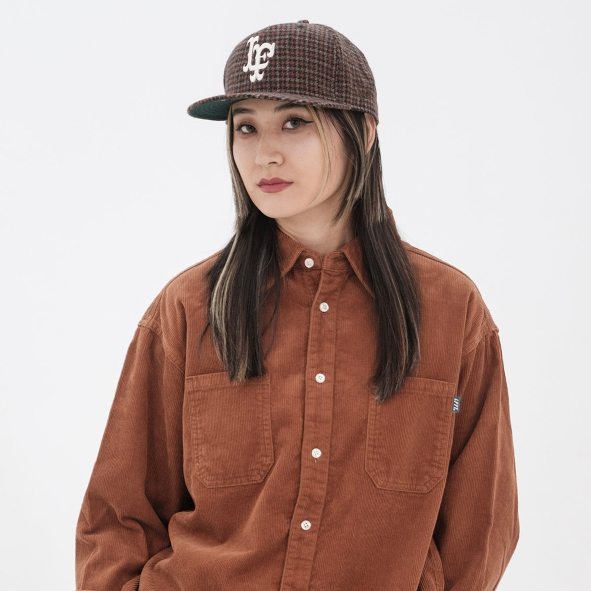 LFYT × NEW ERA - HOUNDSTOOTH 59FIFTY FITTED CAP【LA251403】