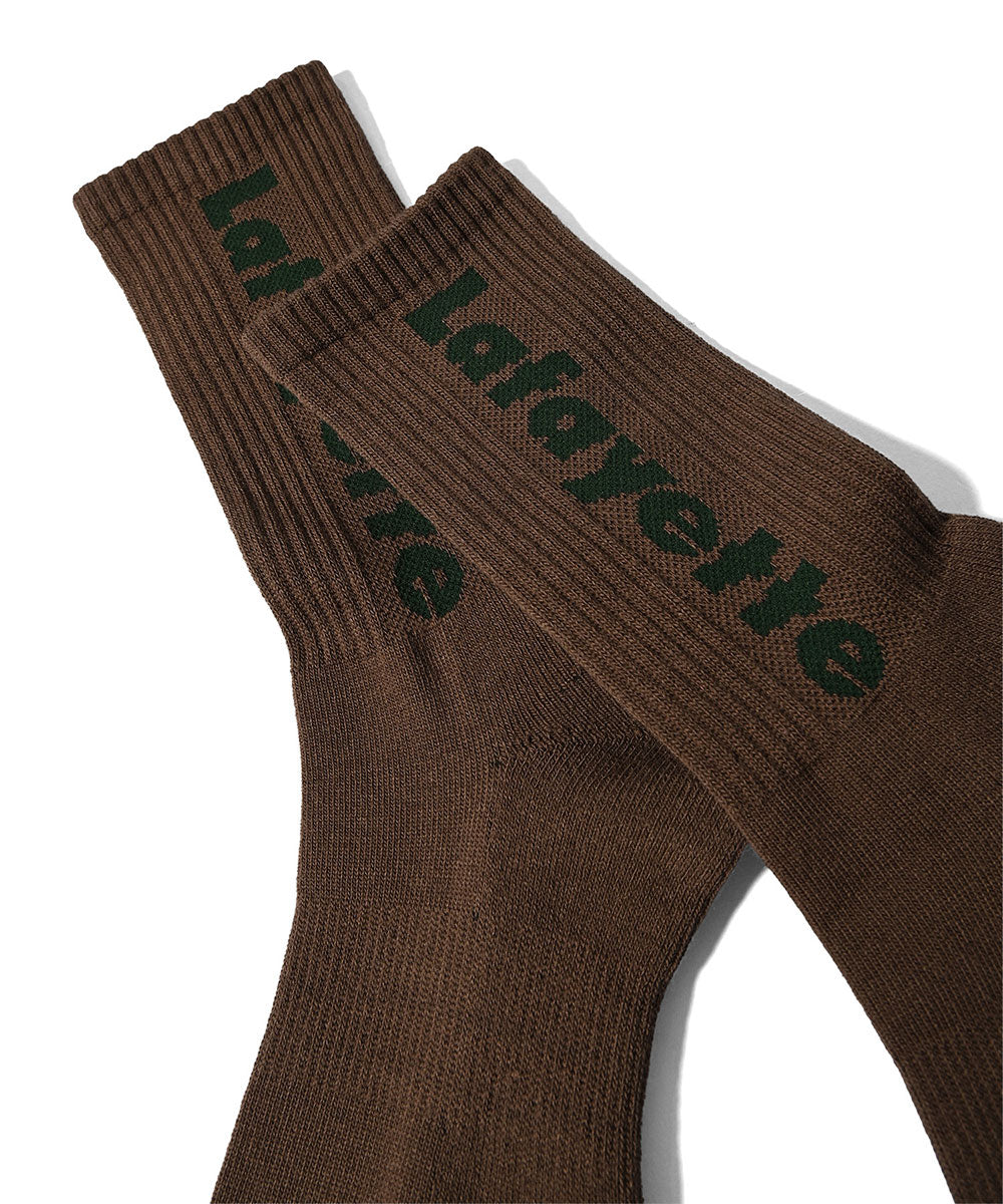 LFYT - Lafayette LOGO CREW SOCKS【LS251701】