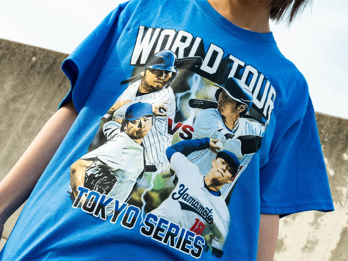 WORLD TOUR TEE BLUE【HG250412】