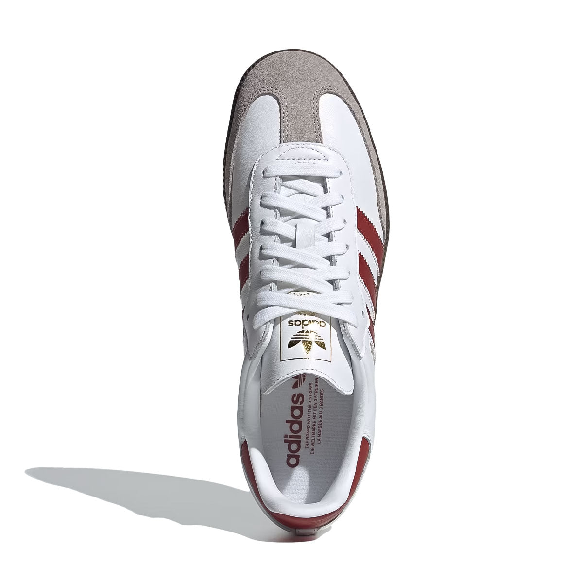 adidas - SAMBA OG MENS WMNS FTWR WHITE/PRELOVED RUBY 【JH8798】