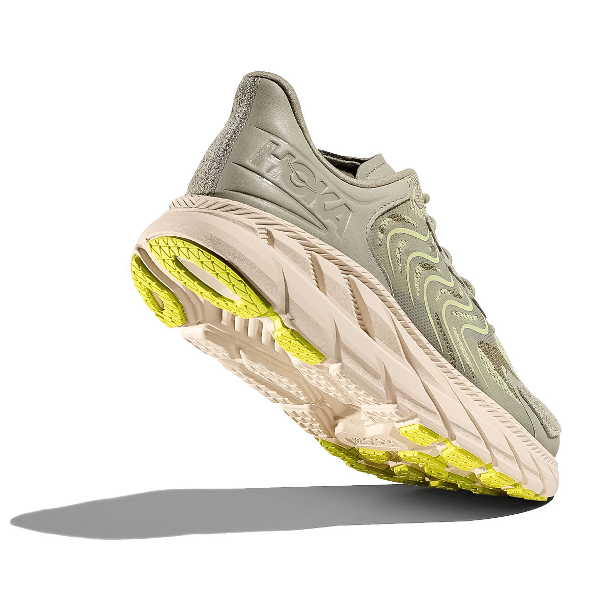 HOKA - MENS CLIFTON LS BARLEY OAT MILK【1141550-BYT】