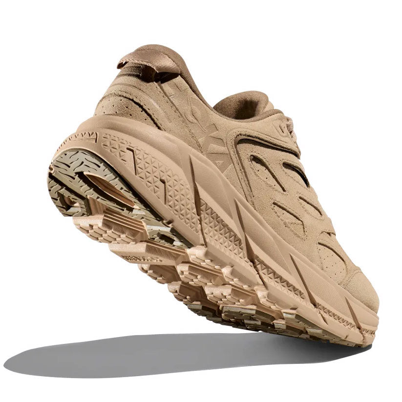 HOKA - UNISEX CLIFTON L SUEDE SHIFTING SAND / DUNE 【1122571-SSDD】