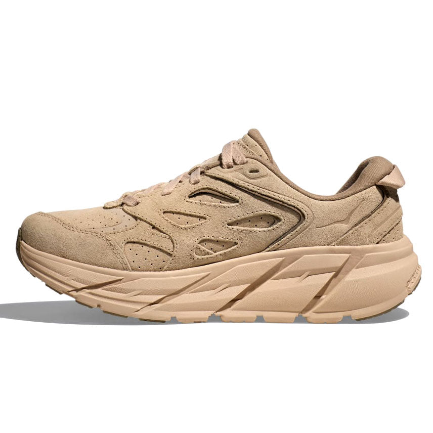 HOKA - UNISEX CLIFTON L SUEDE SHIFTING SAND / DUNE 【1122571-SSDD】