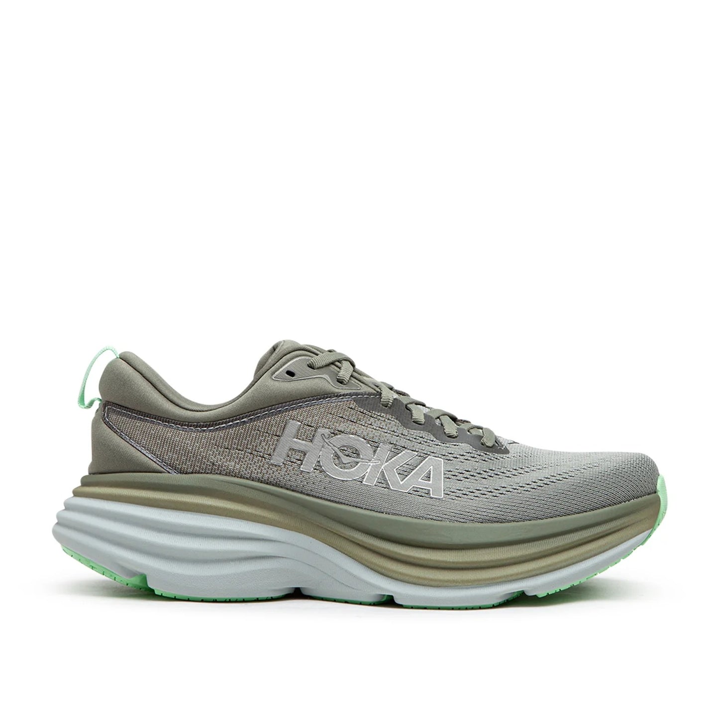 HOKA - MENS BONDI 8 OLIVE HAZE/MERCURY【1123202-OHMR】