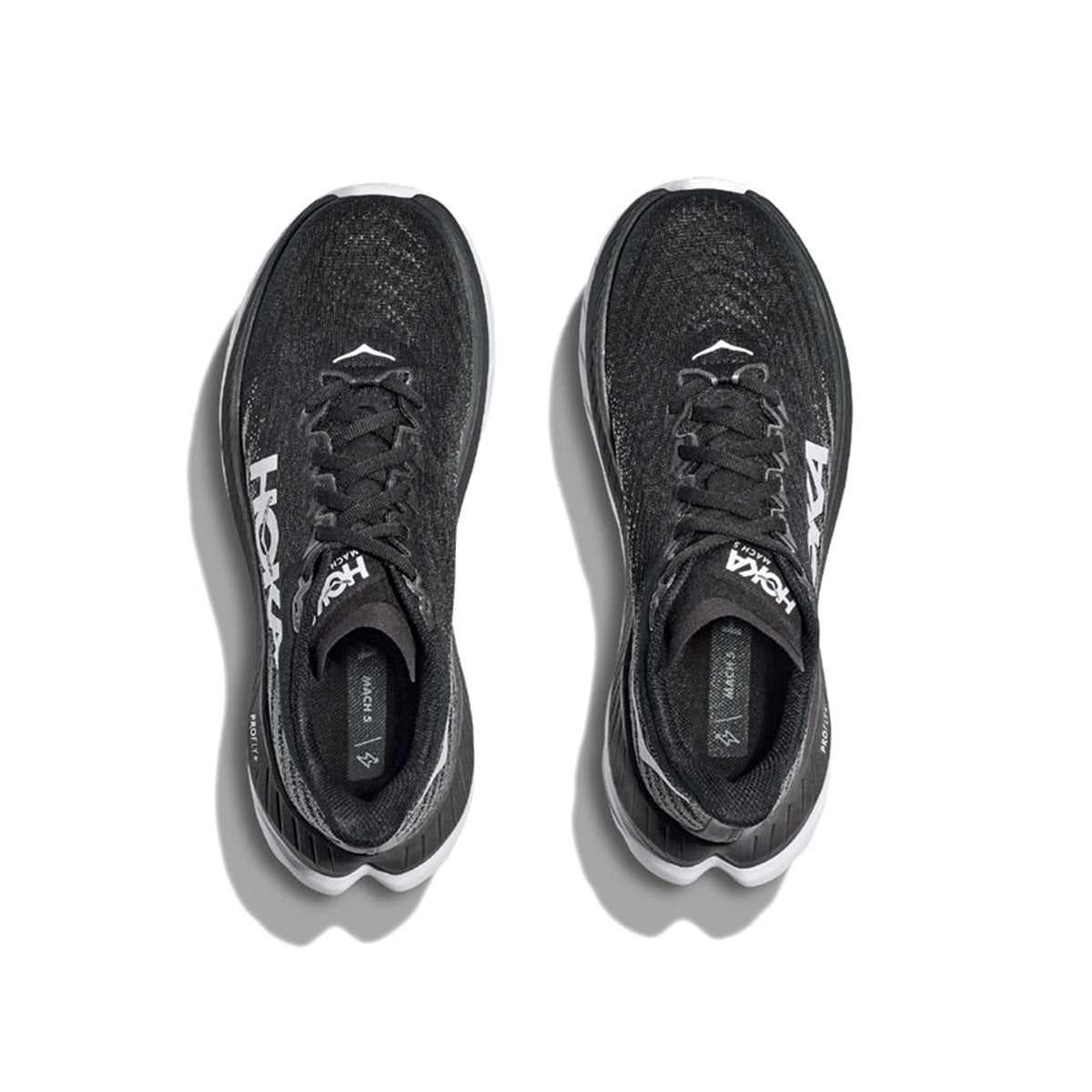 HOKA - MENS MACH 5-BLACK/CASTLEROCK【1127893-BCSTL】