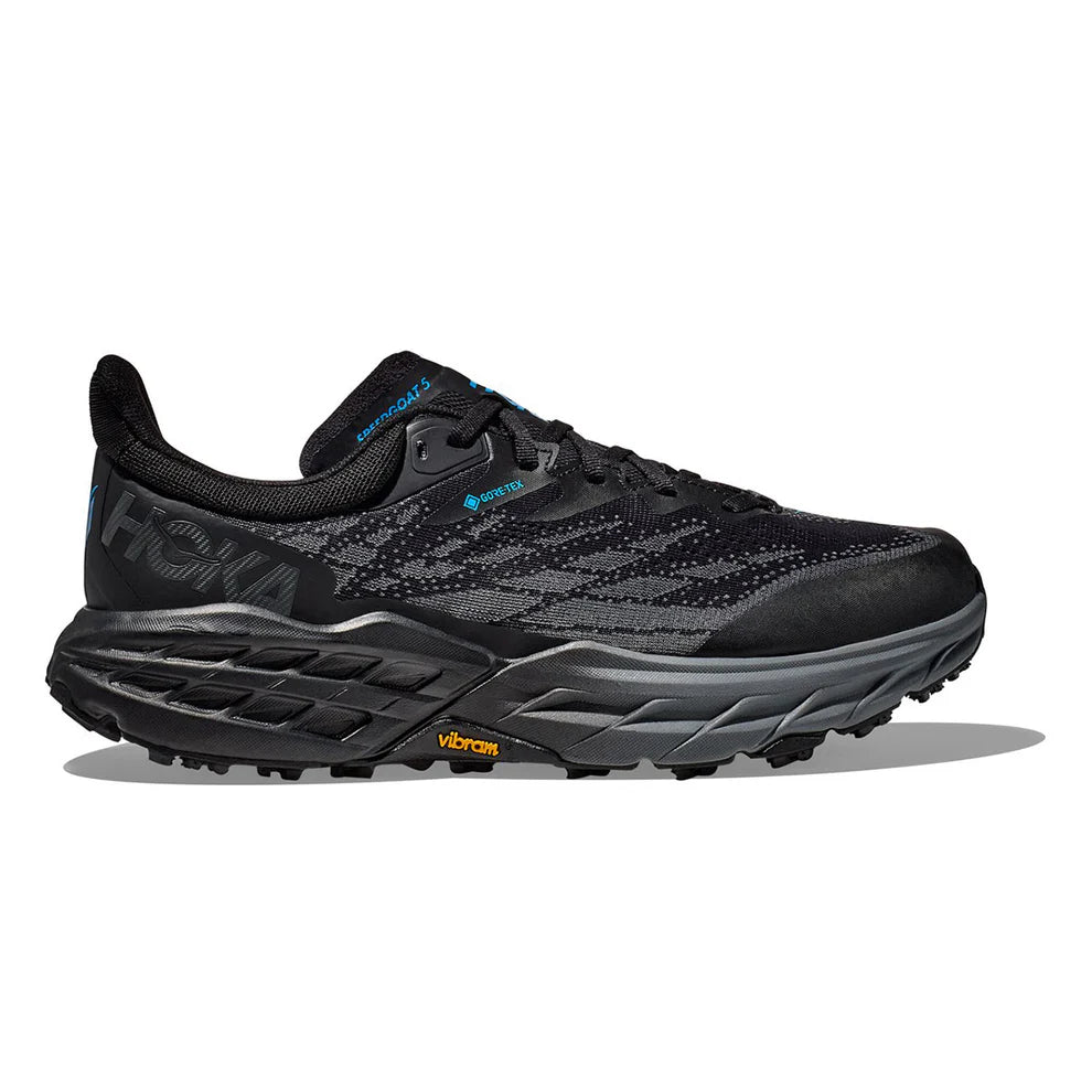 HOKA - MENS SPEEDGOAT 5 GTX BLACK/BLACK【1127912-BBLC】