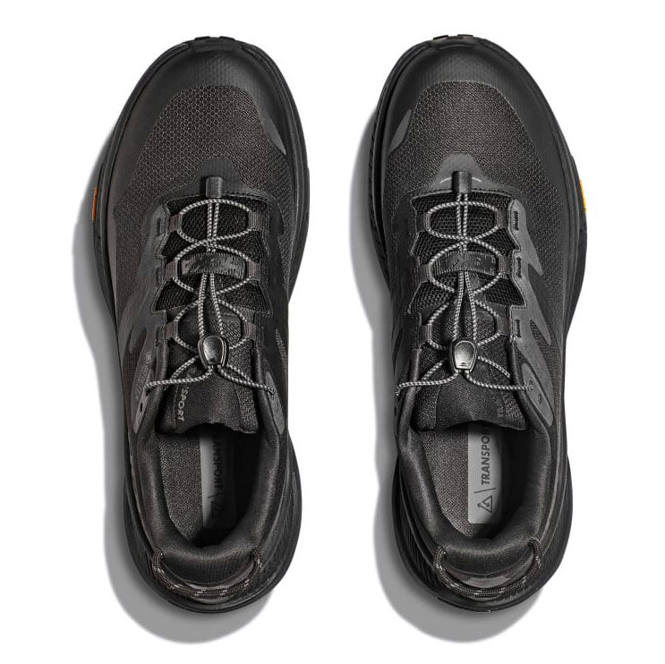 HOKA - MENS TRANSPORT GTX BLACK / BLACK 【1133957-BLCKB】