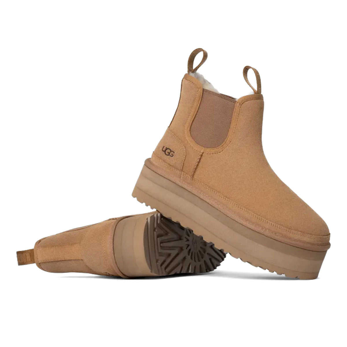 UGG - WMNS NEUMEL PLATFORM CHELSEA CHESTNUT【1134526】