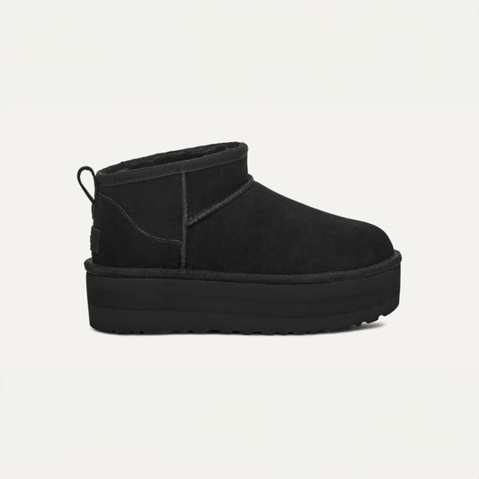 UGG - WMNS CLASSIC ULTRA MINI PLATFORM BLK【1135092】