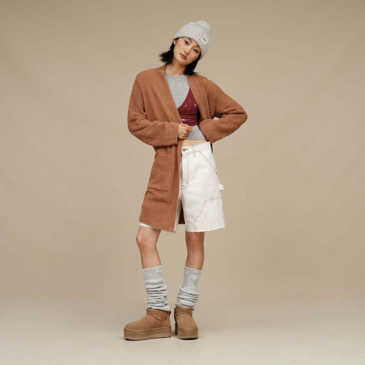 UGG - WMNS CLASSIC ULTRA MINI PLATFORM CHE【1135092】