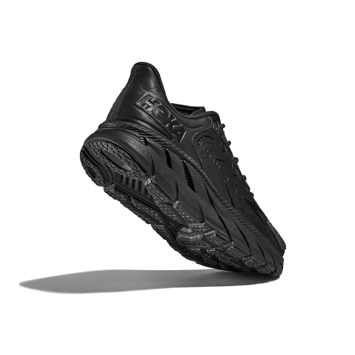 HOKA - UNISEX CLIFTON LS-BLACK/ASPHALT【1141550-BASP】